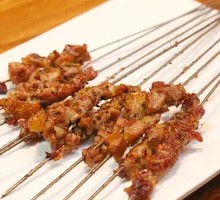 Charcoal-Grilled Lamb Plate筋