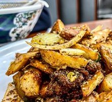 Naan Stir-Fried Lamb