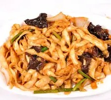 Pan-fried Meat Noodles