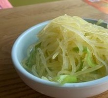 Freshly Sliced Potato Strips