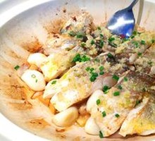 Ginger-Flavored Steamed Yellow Croaker