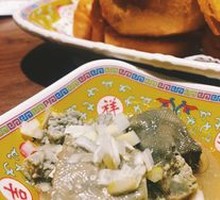 Fried Steamed Bread Slices with Stinky Tofu