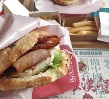 Bacon Egg Chinese Burger