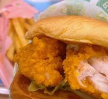 Double Crispy Chicken Burger