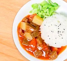 Beef and Tomato Rice