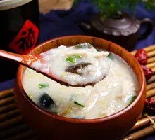 Century Egg and Pork Porridge
