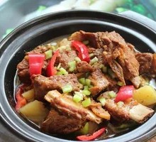 Stewed Chicken with Rice