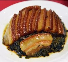 Preserved Vegetable Braised Pork Rice Bowl