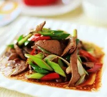 Stir-fried Liver with Rice