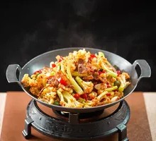 Spicy Cauliflower in Hot Pot