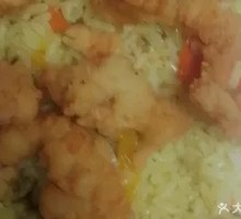 Small Crispy Meat Pilaf