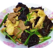 Wood Ear Mushroom with Pork