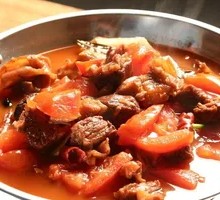 Tomato Stew with Beef Brisket