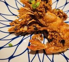 Garlic Shrimp under the Bridge