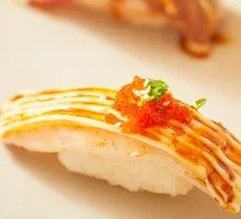 Grilled Crab Hand Roll Sushi