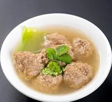 Sour Radish Meatball Soup