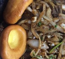 Stir-fried Grilled Beef