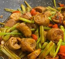Spicy Pork Intestines Stir-fry