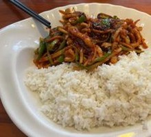 Fish-Flavored Shredded Pork Rice Bowl