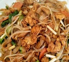 Wood Ear Mushroom Stir-Fried Rice Noodles