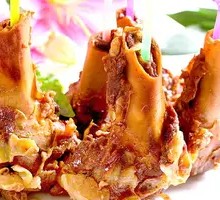 Braised Lamb Shank Bones