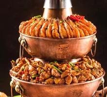 Spicy Shrimp and Frog Hot Pot