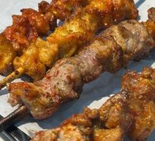 Lamb Skewers with Red Willow