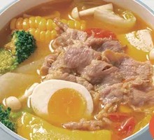 Tom Yum Chicken & Vegetable Hot Pot