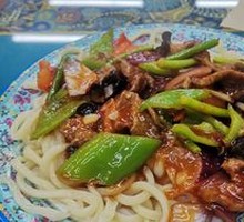 Fried Meat Noodles