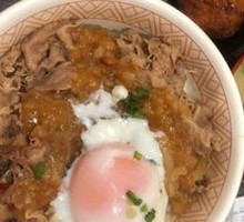 Hot Spring Egg Beef Rice