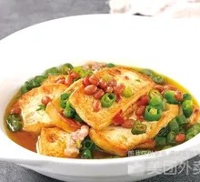 Stewed Tofu with Green Pepper