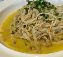 Chicken Soup with Handmade Bamboo Shoot Noodles