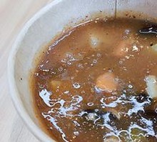 Hand-Beaten Beef Meatballs in Spicy Soup