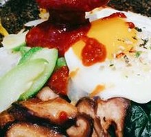 Spicy Sauce Fried Egg