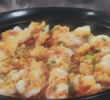 Steamed Garlic Butter Shrimp