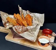 Crispy Fried Sweet Potato Strips