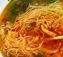 Enoki Mushroom Rice Noodles