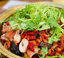 Fermented Tofu and Pork Intestine Hot Pot