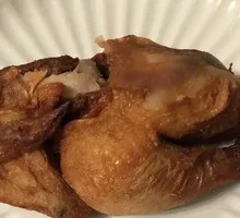 Honey-glazed扒 Chicken