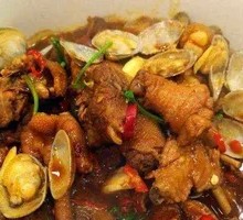 Clam Stir-Fry with Chicken