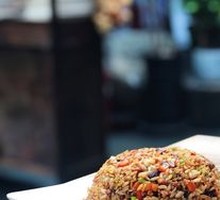 Black Three Dice Fried Rice