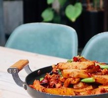 Lijiang Lotus Root, Taro, and Sichuan Pepper Chicken