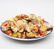 Spicy Stir-Fried Clams
