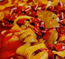 Spicy Dan Dan Noodles with Blood Sausage