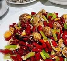 Spicy Stir-Fried Clams