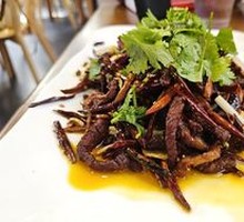 Dry-Fried Beef Strips