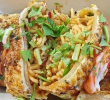 Cheese Turkey Cold Noodles Bake