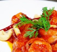 Kung Pao Shrimp Balls