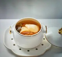 Stone Moss Chicken Stew with Fish Maw