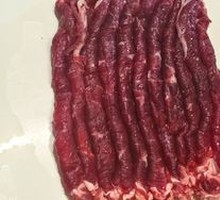 Hand-Cut Fresh Beef with Big Knife